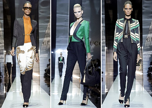 Показ новой коллекции Gucci (фотосессия)