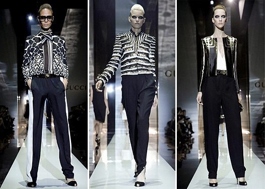 Показ новой коллекции Gucci (фотосессия)
