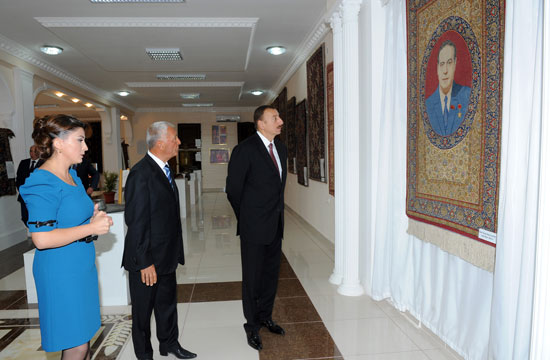 President Ilham Aliyev inaugurates Carpet Museum in Khachmaz (PHOTO)