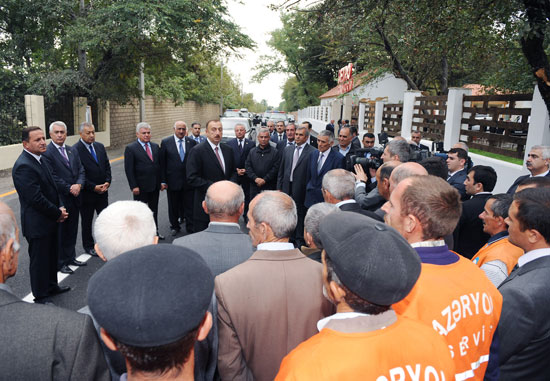 President Ilham Aliyev opens Guba-Gechresh-Gimilgazma road (PHOTOS)