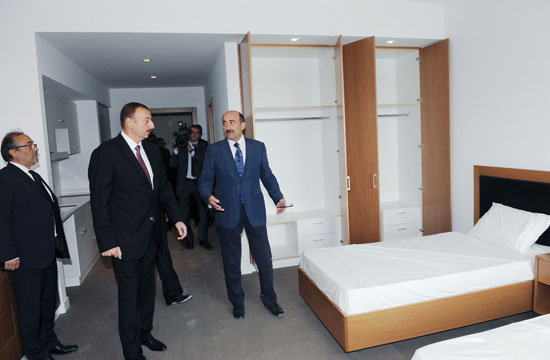 Azerbaijani President inspects construction of Shahdagh winter and summer tourism complex (PHOTO)