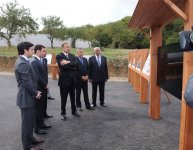 Президент Азербайджана ознакомился с ходом строительства пятизвездочного отеля "Riksos" в Губинском районе (ФОТО)