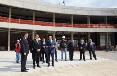 Azerbaijani President inspects construction of Shahdagh winter and summer tourism complex (PHOTO)