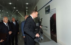 Президент Азербайджана принял участие в открытии Хачмазского конденсаторного завода (ФОТО)