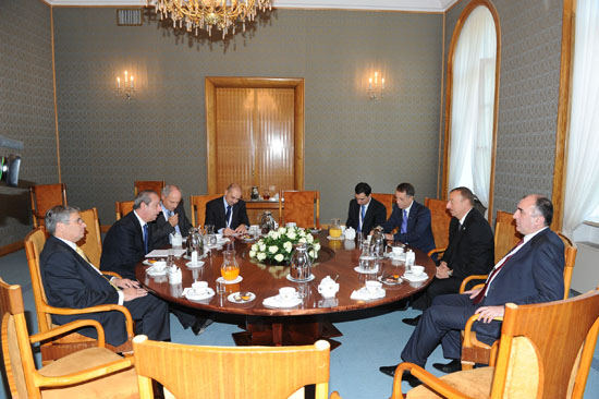 Azerbaijan`s President meets Maltese Prime Minister in Warsaw