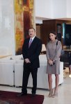 Президент Азербайджана и его супруга приняли участие в открытии гостиничного комплекса "Hilton Bakı" (ФОТО)