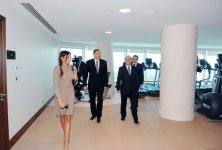 Президент Азербайджана и его супруга приняли участие в открытии гостиничного комплекса "Hilton Bakı" (ФОТО)