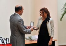 В Баку состоялась церемония награждения деятелей культуры Азербайджана (фотосессия)
