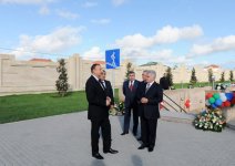 Президент Азербайджана принял участие в открытии подземных переходов и дорожной развязки (версия 2) (ФОТО)