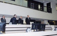Президент Азербайджана ознакомился с Центром интеллектуального управления транспортом (ФОТО)