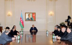 Президент Азербайджана Ильхам Алиев принял участников 14-го заседания Конференции органов спецслужб тюркоязычных государств