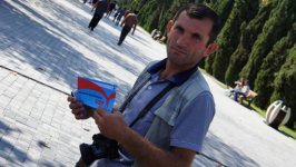 Марафон "красных ленточек" в Баку рассказал горожанам о СПИДе (фотосессия)