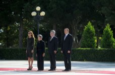 В Баку состоялась церемония официальной встречи Президента Австрии (ФОТО)