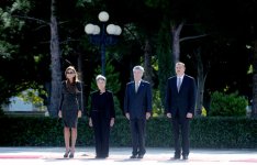 В Баку состоялась церемония официальной встречи Президента Австрии (ФОТО)