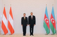 В Баку состоялась церемония официальной встречи Президента Австрии (ФОТО)
