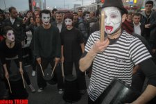Грандиозное шоу "уличного театра  пантомимы" в Стамбуле - глазами азербайджанца (фотосессия)