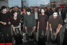 Грандиозное шоу "уличного театра  пантомимы" в Стамбуле - глазами азербайджанца (фотосессия)