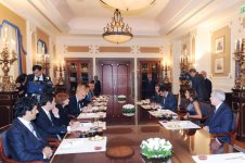 Azerbaijan's First Lady meets Italy-Azerbaijan inter-parliamentary friendship group members (PHOTO)