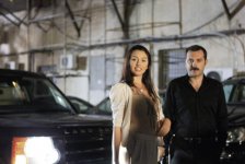 Сафура на съемочной площадке сериала "Цветок темноты" (фотосессия)