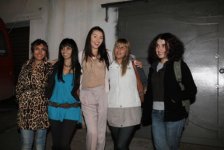 Сафура на съемочной площадке сериала "Цветок темноты" (фотосессия)