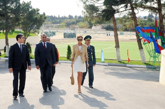 Azerbaijan`s First Lady opens new schools and YAP office in capital`s Khazar District (PHOTO)