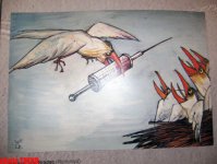 Баку - центр искусства карикатуры, или "Нет" наркотикам!" (фотосессия)