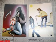 Баку - центр искусства карикатуры, или "Нет" наркотикам!" (фотосессия)