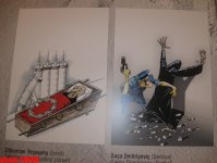 Баку - центр искусства карикатуры, или "Нет" наркотикам!" (фотосессия)