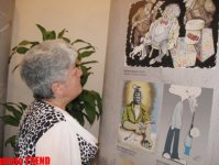Баку - центр искусства карикатуры, или "Нет" наркотикам!" (фотосессия)