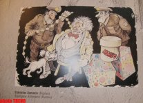Баку - центр искусства карикатуры, или "Нет" наркотикам!" (фотосессия)