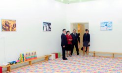 Первая леди Азербайджана приняла участие в открытии ряда учебных заведений в Хазарском районе (ФОТО)