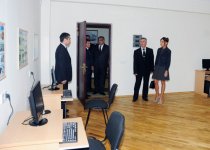 Первая леди Азербайджана приняла участие в открытии ряда учебных заведений в Хазарском районе (ФОТО)