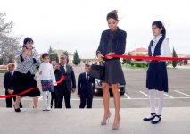 Первая леди Азербайджана приняла участие в открытии ряда учебных заведений в Хазарском районе (ФОТО)