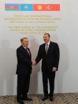 Президент Ильхам Алиев: У Азербайджана прекрасные, деловые и теплые отношения со всеми тюркоязычными государствами (ФОТО)