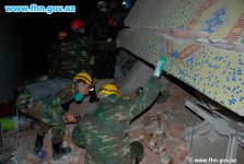 Спасатели МЧС Азербайджана извлекли из-под завалов в Турции  тела еще шестерых погибших (ФОТО)