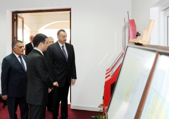 President Aliyev inaugurates several objects in Agsu (UPDATE) (PHOTO)
