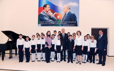 President Aliyev inaugurates several objects in Agsu (UPDATE) (PHOTO)