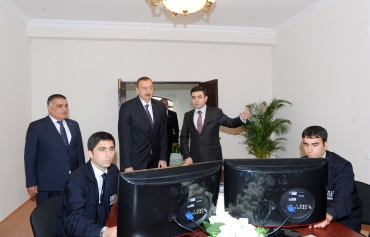 President Aliyev inaugurates several objects in Agsu (UPDATE) (PHOTO)