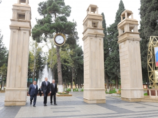 President Aliyev inaugurates several objects in Agsu (UPDATE) (PHOTO)