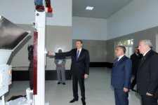 President Aliyev inaugurates several objects in Agsu (UPDATE) (PHOTO)