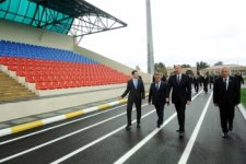 President Aliyev inaugurates several objects in Agsu (UPDATE) (PHOTO)