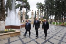 President Aliyev inaugurates several objects in Agsu (UPDATE) (PHOTO)