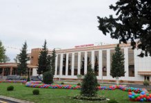 Президент Ильхам Алиев принял участие в открытии после реконструкции Уджарской городской детской больницы (ФОТО)