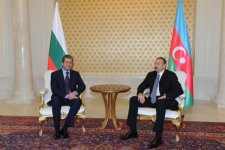 Состоялась встреча один на один президентов Азербайджана и Болгарии (ФОТО)
