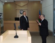 Ильхам Алиев принял участие в открытии административного здания районного суда в Огузе (ФОТО)