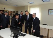 President Ilham Aliyev inaugurates administrative building of Oguz Region Court (PHOTO)