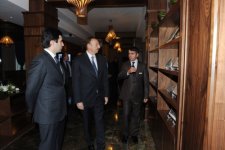 Президент Азербайджана принял участие в открытии нового отеля в Гахе (ФОТО)