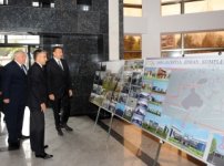 Президент Азербайджана ознакомился с Шекинским олимпийским спорткомплексом после его реконструкции (ФОТО)
