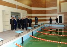 Президент Азербайджана ознакомился с Шекинским олимпийским спорткомплексом после его реконструкции (ФОТО)