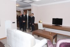 Президент Азербайджана ознакомился с Шекинским олимпийским спорткомплексом после его реконструкции (ФОТО)